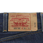 Levi's 00年代 ヴィンテージ 501XX デニムパンツ W38 L31 リジッド 濃紺 ボタンフライ 00501-0000