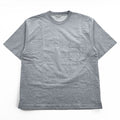 AURALEE 日本製 ポケット Tシャツ STAND UP TEE L グレー A6ST01SU