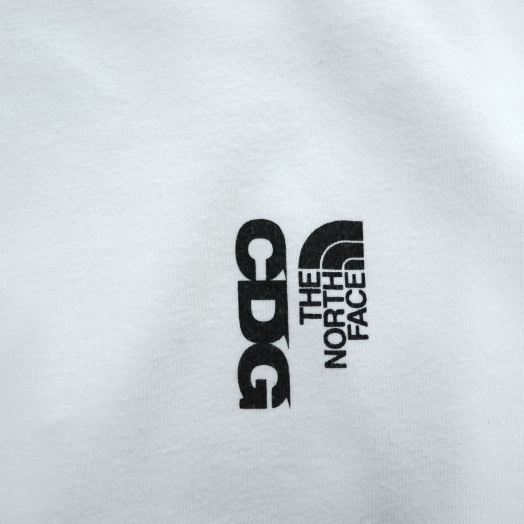 CDG (COMME des GARCONS) × THE NORTH FACE Tシャツ M ホワイト Icon S/S T-Shirt TNF White A86KW