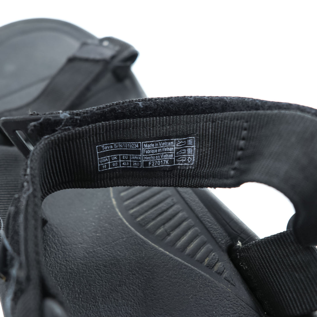 Teva ハリケーン HURRICANE XLT 2 スポーツサンダル 28cm ブラック 1019234