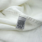 Eddie Bauer 90年代 ヴィンテージ リネン100% 長袖シャツ XL ホワイト 麻 ボタンダウン 胸ポケット