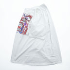 KRAYON GANG King Crimson SCHIZOID MAN Graphic T-Shirt White Cotton Mens XL Crayon Art Tee