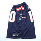 NIKE ゲームシャツ Tシャツ L ネイビー 両面プリント NFL ON FIELD PATRIOTS ナンバリング ユニフォーム
