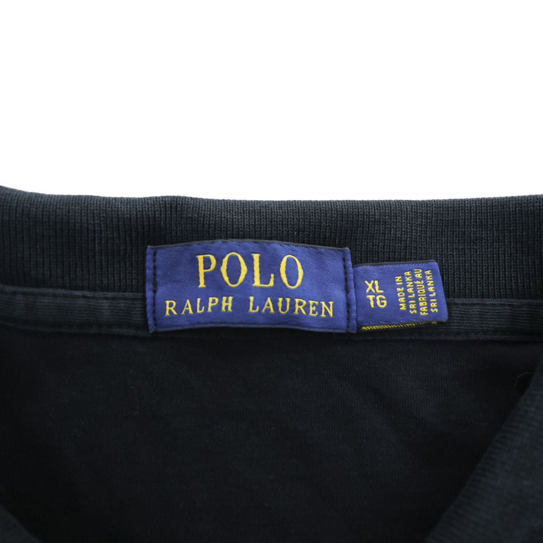 Polo Ralph Lauren ポロシャツ XL ブラック スモールポニー ロゴ 刺繍
