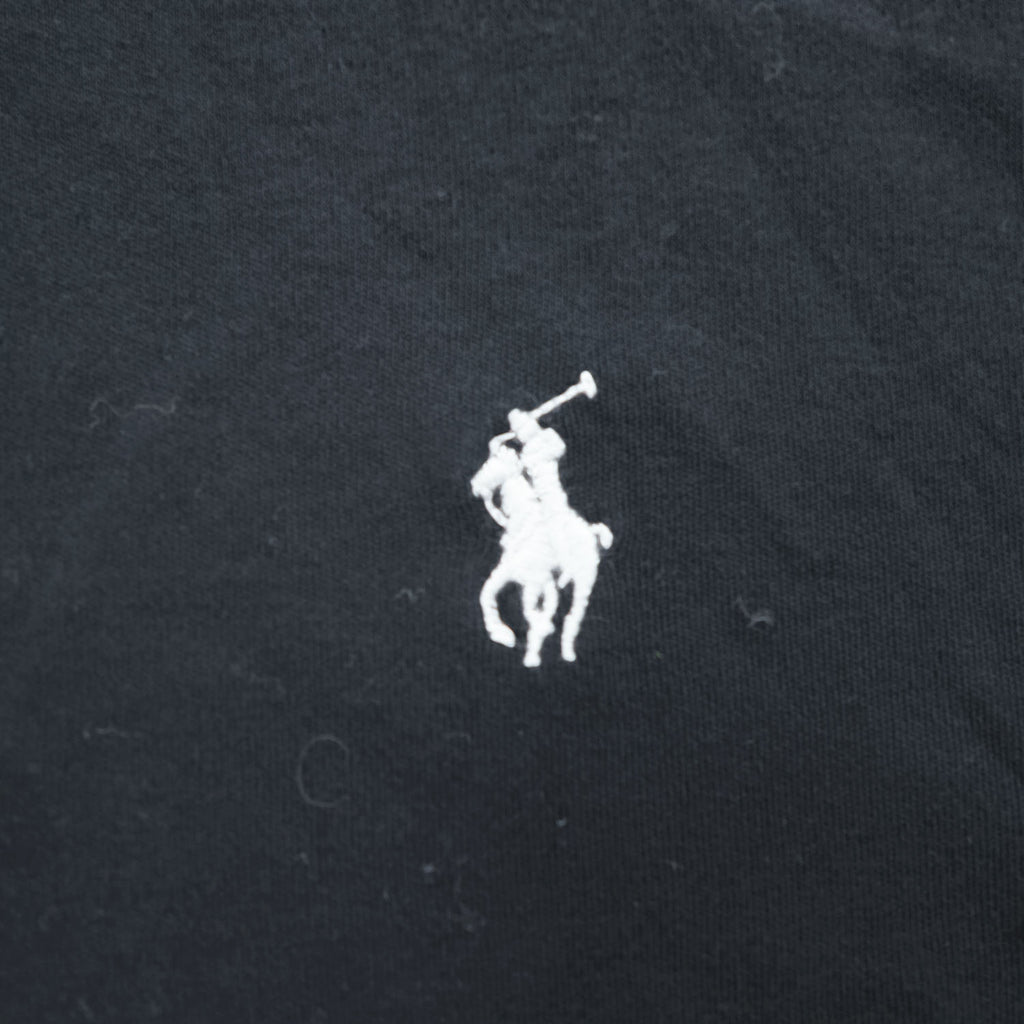 Polo Ralph Lauren ポロシャツ XL ブラック スモールポニー ロゴ 刺繍