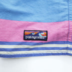 Patagonia ボードショーツ Wavefarer Boardshorts ショートパンツ ハーフパンツ L ピンク ブルー ボーダー 866622