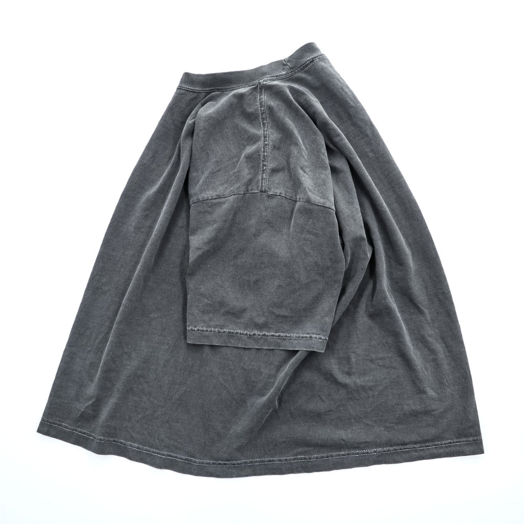 SHAKA ヴィンテージ加工 オーバーサイズ Tシャツ M グレー フェード DROP SHOULDER GARMENT DYE SUPER MAX HEAVY