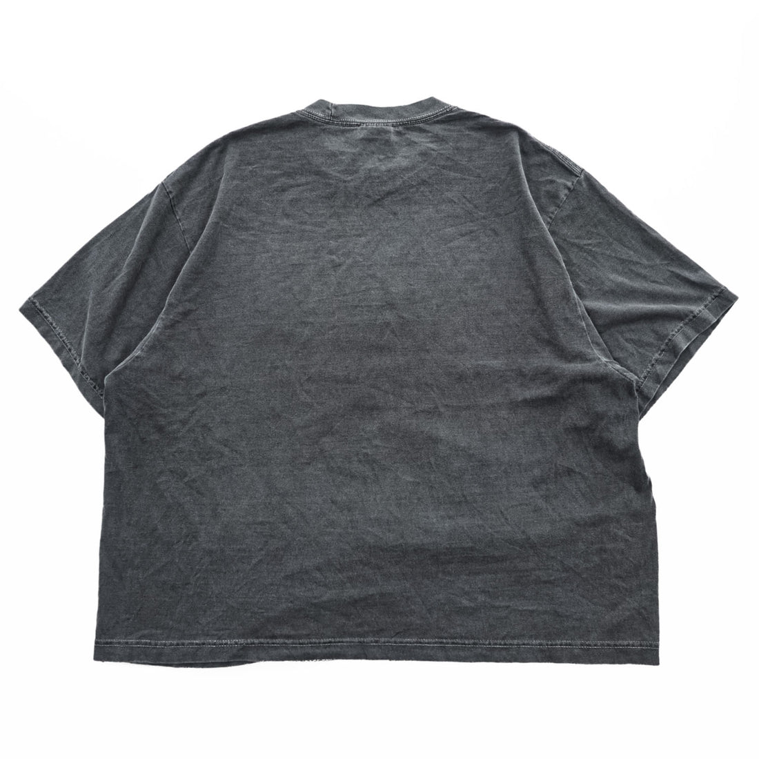 SHAKA ヴィンテージ加工 オーバーサイズ Tシャツ M グレー フェード DROP SHOULDER GARMENT DYE SUPER MAX HEAVY