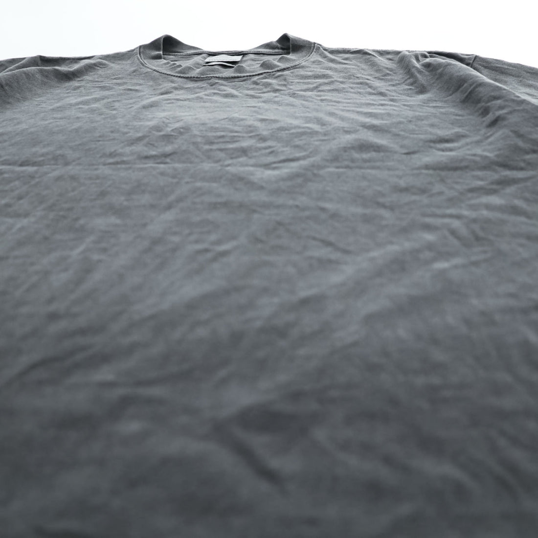 SHAKA ヴィンテージ加工 オーバーサイズ Tシャツ M グレー フェード DROP SHOULDER GARMENT DYE SUPER MAX HEAVY