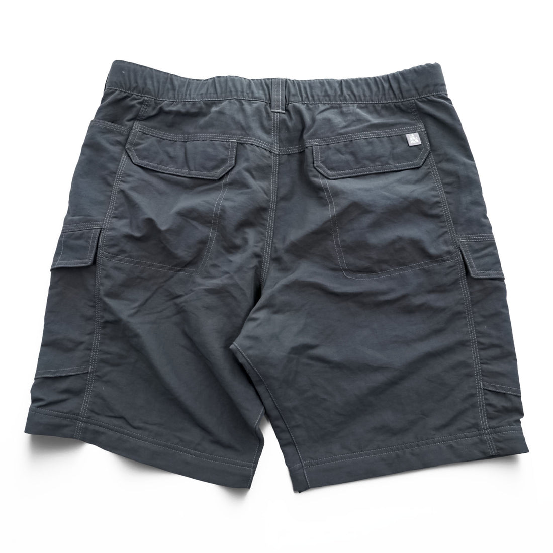 The North Face Paramount Convertible Hiking Cargo Pants Charcoal Gray Zip Off Nylon Belted Men’s L