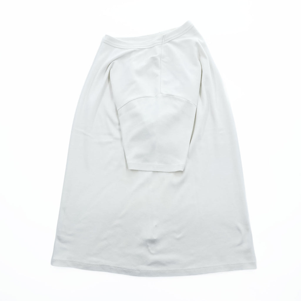 LE ( COMOLI / L'ECHOPPE ) 日本製 Tシャツ FREE ホワイト フライスT  23-071-053-2000-1-0