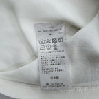 LE ( COMOLI / L'ECHOPPE ) 日本製 Tシャツ FREE ホワイト フライスT  23-071-053-2000-1-0