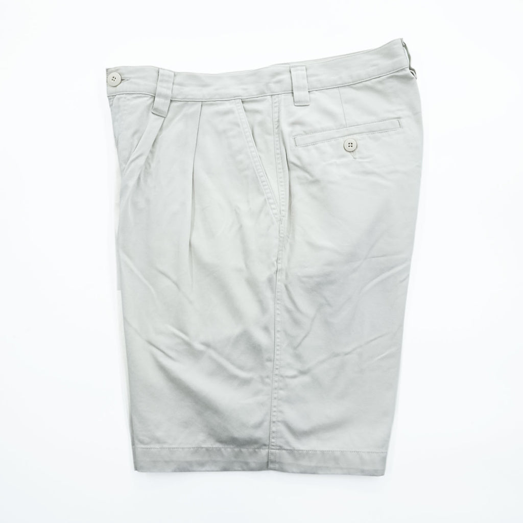 Patagonia Organic Cotton Pleated Chino Shorts Beige Ivory Made in Malaysia PO 5024 Men’s 30