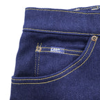 Lee 80年代 USA製 ヴィンテージ デニムパンツ W38 L30 インディゴ ブルー ストレッチ 濃紺 ジッパーフライ 204-2046