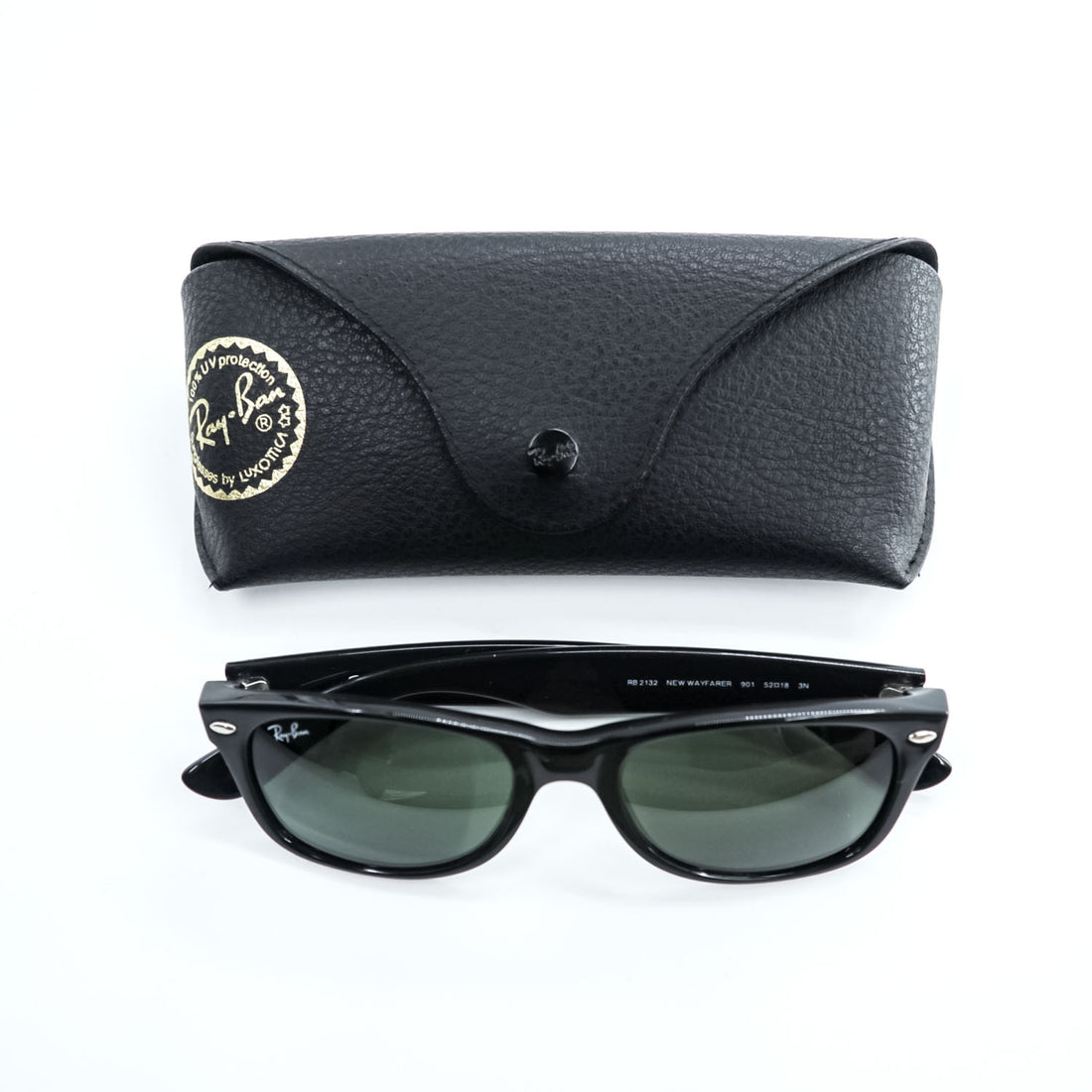 Ray-Ban NEW WAYFARER ニューウェイファーラー 901 サングラス ブラック RB2132 901 52_18 3N イタリア製