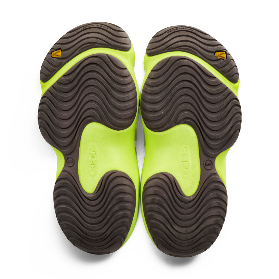 KEEN ヨギ YOGUI ARTSFULL サンダル 28cm イエロー ベージュ 総柄