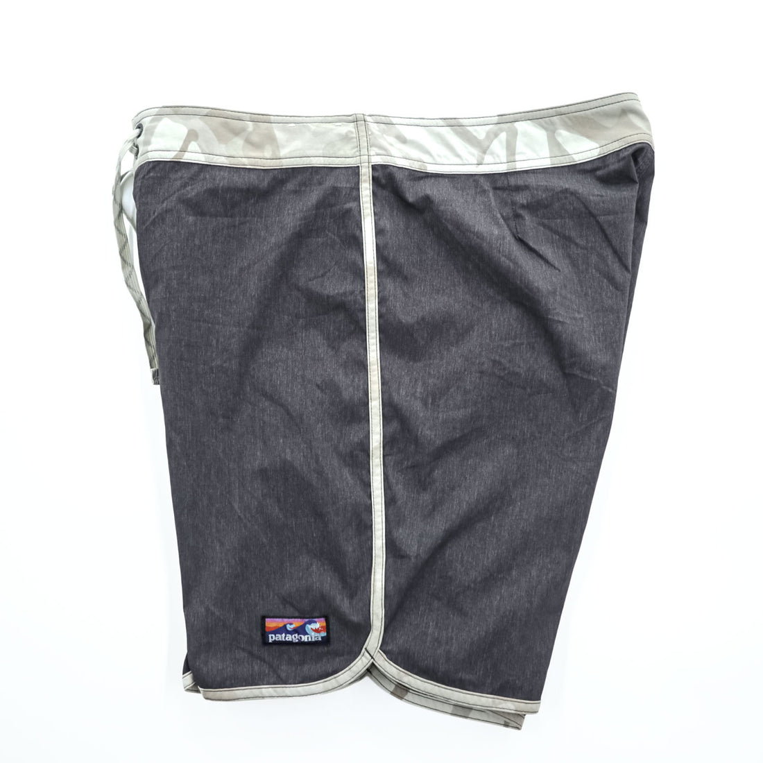 Patagonia ボードショーツ ナイロン ショートパンツ L グレー ストレッチ SCALLOP HEM STRETCH WAVEFARER BOARDSHORTS 86731