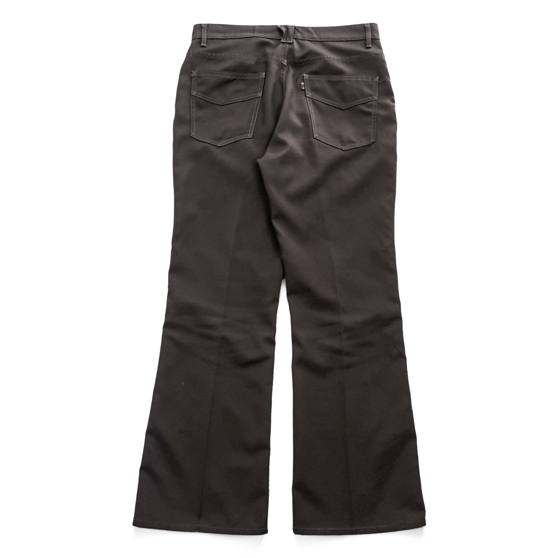 Needles Boot-Cut Jean Pants Brown Size S Poly Cotton Twill Flare Pants D1110 Made in Japan