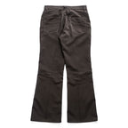 Needles Boot-Cut Jean Pants Brown Size S Poly Cotton Twill Flare Pants D1110 Made in Japan