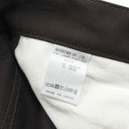 Needles Boot-Cut Jean Pants Brown Size S Poly Cotton Twill Flare Pants D1110 Made in Japan