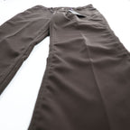 Needles Boot-Cut Jean Pants Brown Size S Poly Cotton Twill Flare Pants D1110 Made in Japan