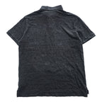 Polo Ralph Lauren ポロシャツ L グレー スモールポニー ロゴ 刺繍 CUSTOM SLIM FIT