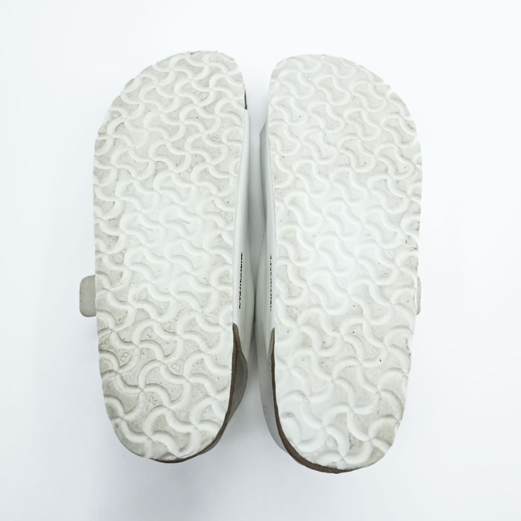 BIRKENSTOCK ミラノ MILANO バックストラップ サンダル 28cm ホワイト コルクフットベッド ドイツ製