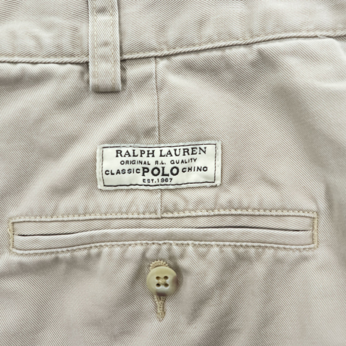 Polo Ralph Lauren 90年代 ヴィンテージ プリーツショーツ ANDREW SHORT ポロチノ ショートパンツ ハーフパンツ L ベージュ 2タック