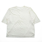 J.S HOMESTEAD ( JOURNAL STANDARD ) 日本製 ヘンリーネック ルーズシルエット ネップ Tシャツ M ホワイト UNION MADE 21-071-470-1570-2-0