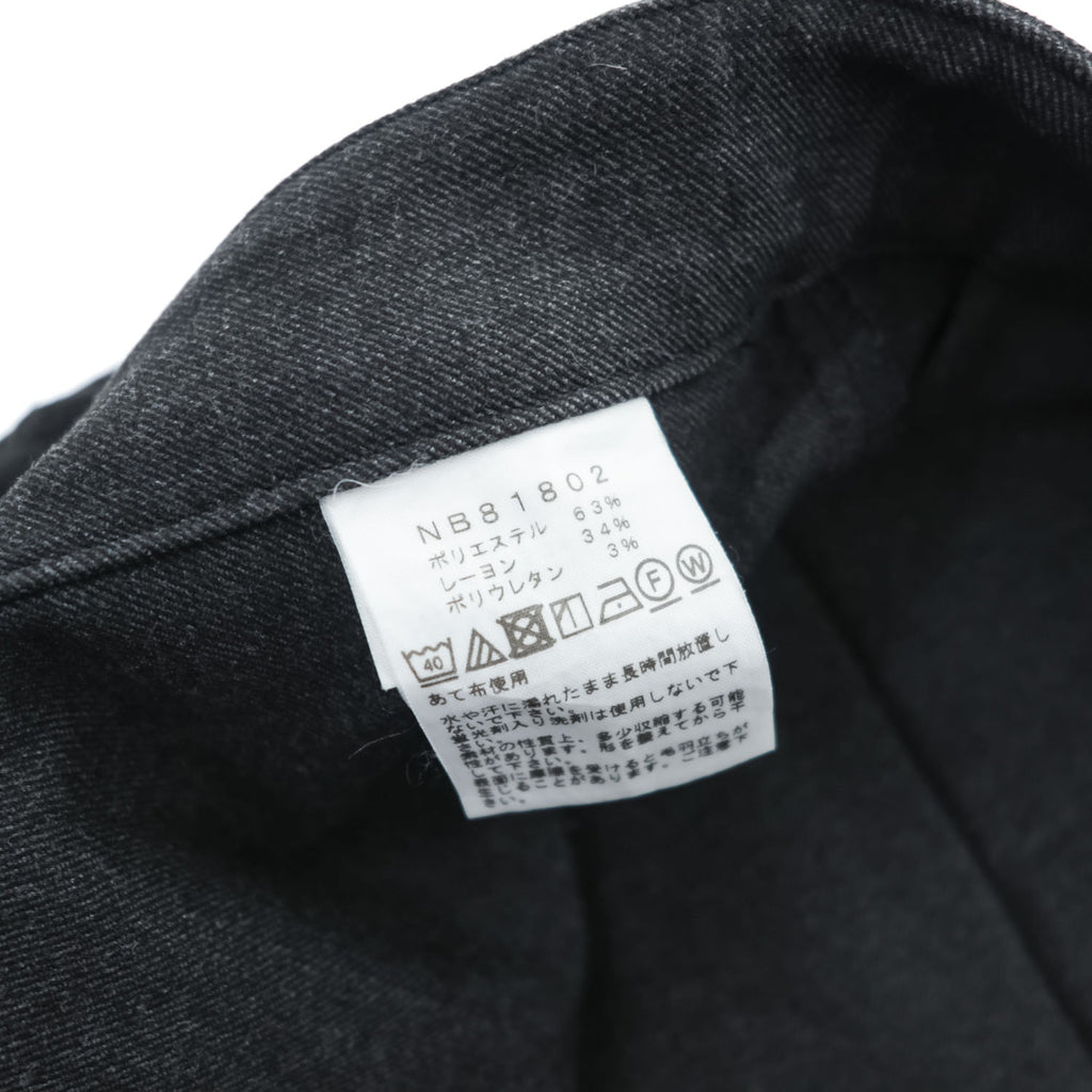 THE NORTH FACE インヨーパンツ INYO PANT M ブラック ストレッチ ベルト付 タック プリーツ テーパード NB81802