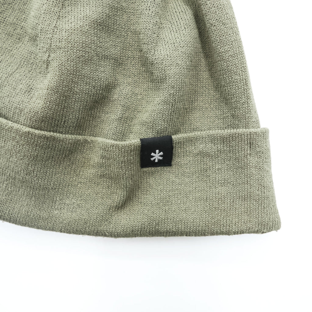 snow peak 日本製 ニットキャップ ビーニー BRING Material カーキ HOME CAMP AC-20SU501