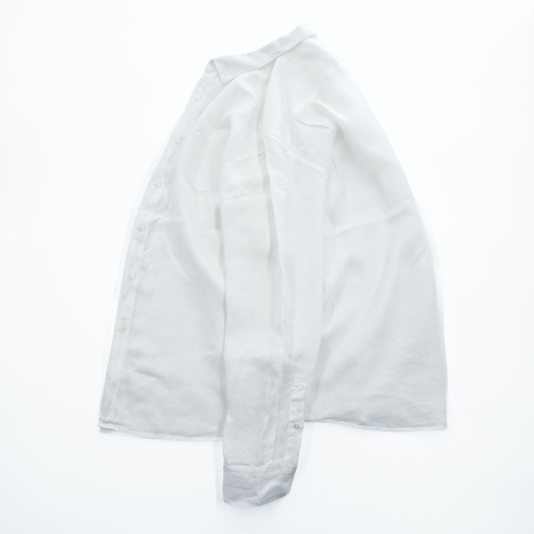 COUNTRY ROAD アイリッシュリネン 長袖シャツ XXL ホワイト 麻 ビッグサイズ REGULAR FIT ボタンダウン