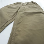 HARVESTY 日本製 ワイド イージーパンツ M ベージュ LOOSE TROUSERS SERGE ルーズトラウザー サージ A12013-1
