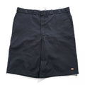 Dickies ワークショーツ チノ ショートパンツ ハーフパンツ W46 ブラック ビッグサイズ LOOSE FIT 42283BK