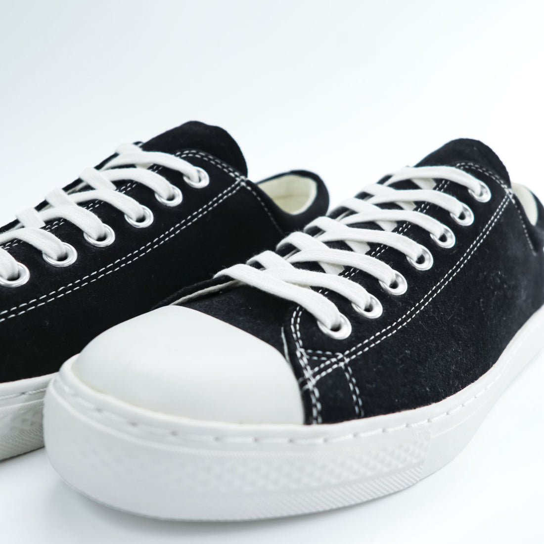 CONVERSE × Ron Herman オールスター ALL STAR COUPE SUEDE OX スニーカー 28cm ブラック ホワイト スエード レザー 31302770