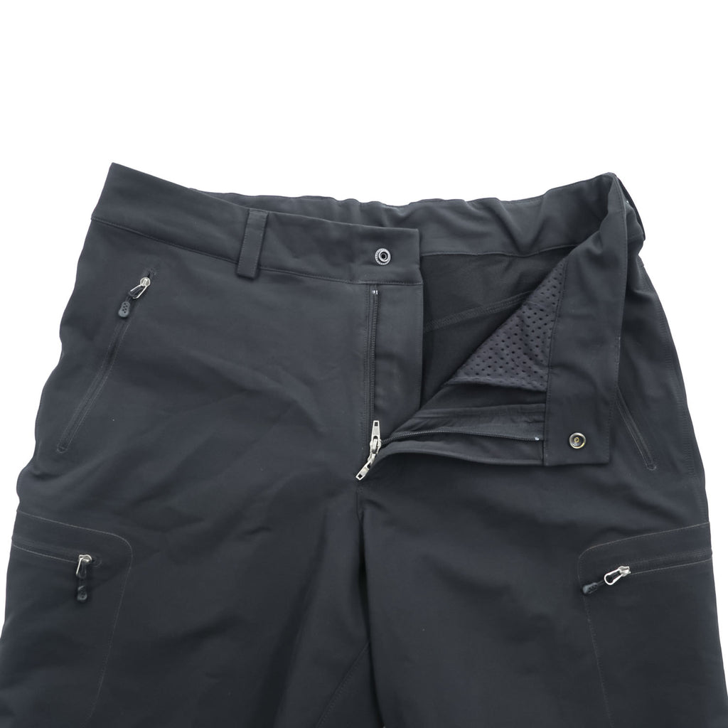 Patagonia アルパインガイドパンツ Alpine Guide Pants シェル アウトドア パンツ L ブラック ストレッチ ポーラテック パワーシールド 裾ジップ 83700