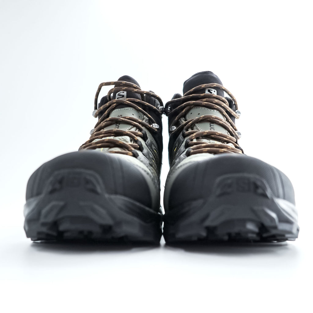 SALOMON トレッキングシューズ ハイキングブーツ X ULTRA 3 WIDE MID GTX 27cm ブラック GORE-TEX ゴアテックス 防水 Orthlite 145464