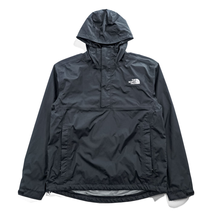 The North Face HyVent Nylon Hooded Pullover Anorak Shell Jacket Black Men’s S 2010 Style APZX