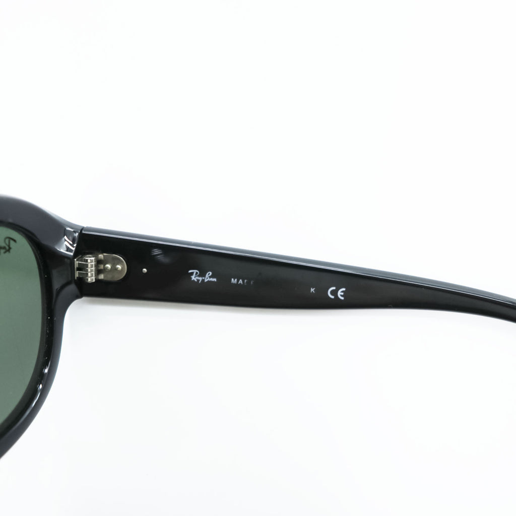 Ray-Ban サングラス バタフライ ブラック HAVANA オーバル RB4198 廃番 601 55_18 3N