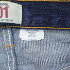 Levi's 00年代 ヴィンテージ 501 デニムパンツ ジーンズ L ボタンフライ USAモデル 濃紺 005010115