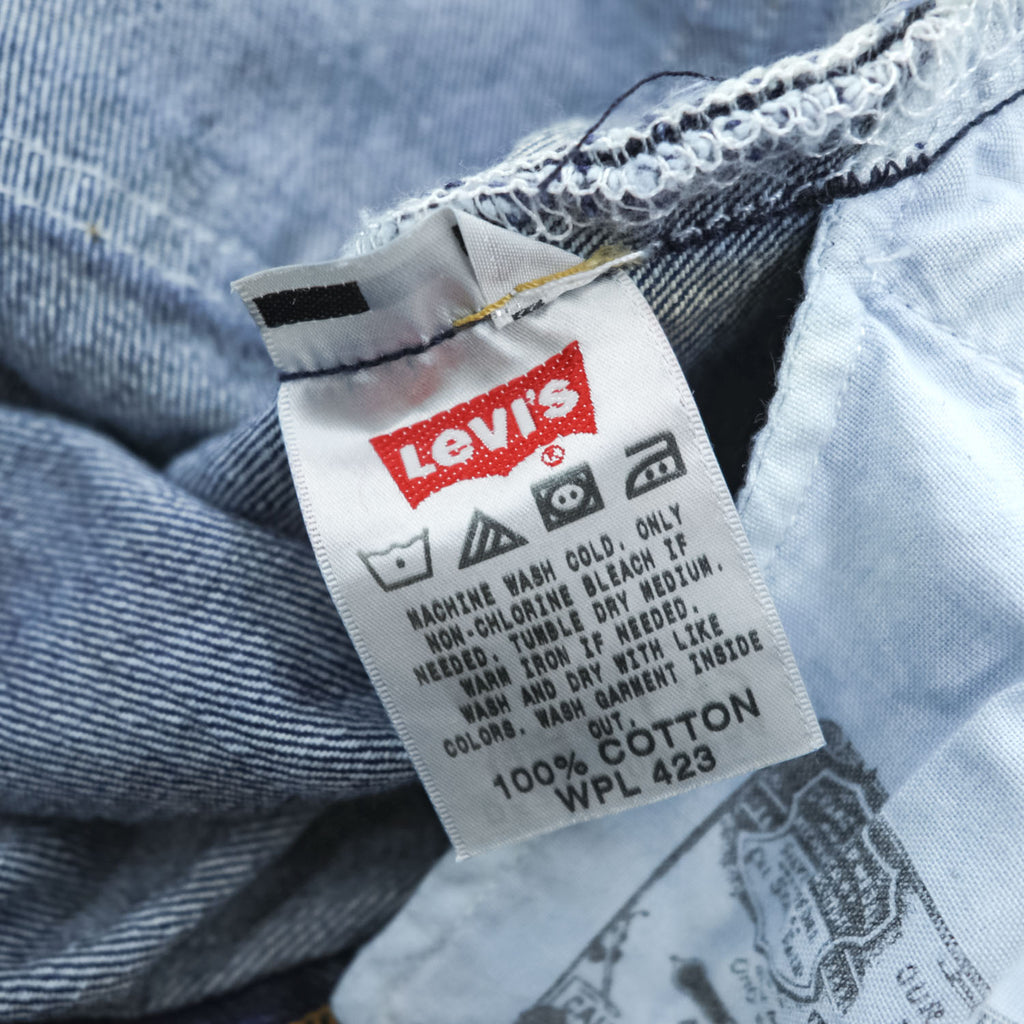 Levi's 00年代 ヴィンテージ 501 デニムパンツ ジーンズ L ボタンフライ USAモデル 濃紺 005010115