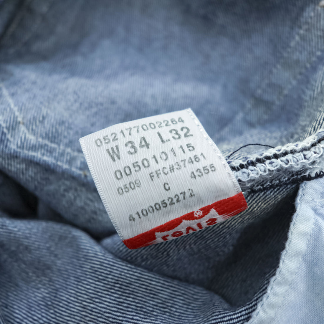 Levi's 00年代 ヴィンテージ 501 デニムパンツ ジーンズ L ボタンフライ USAモデル 濃紺 005010115