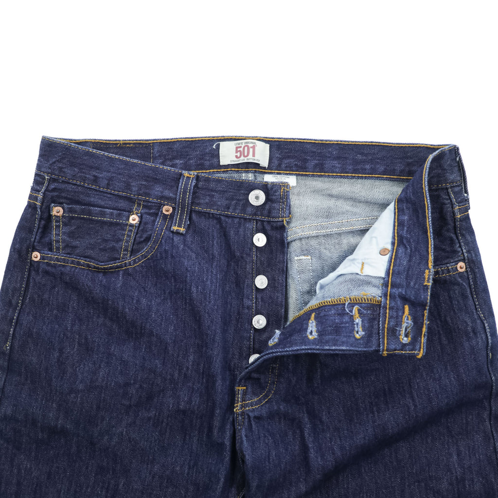 Levi's 00年代 ヴィンテージ 501 デニムパンツ ジーンズ L ボタンフライ USAモデル 濃紺 005010115
