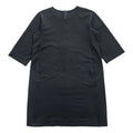 HaaT ISSEY MIYAKE ORJ サイドジップ 半袖 ワンピース M ブラック ストレッチ HA85JT297 日本製