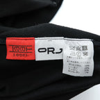 HaaT ISSEY MIYAKE ORJ サイドジップ 半袖 ワンピース M ブラック ストレッチ HA85JT297 日本製