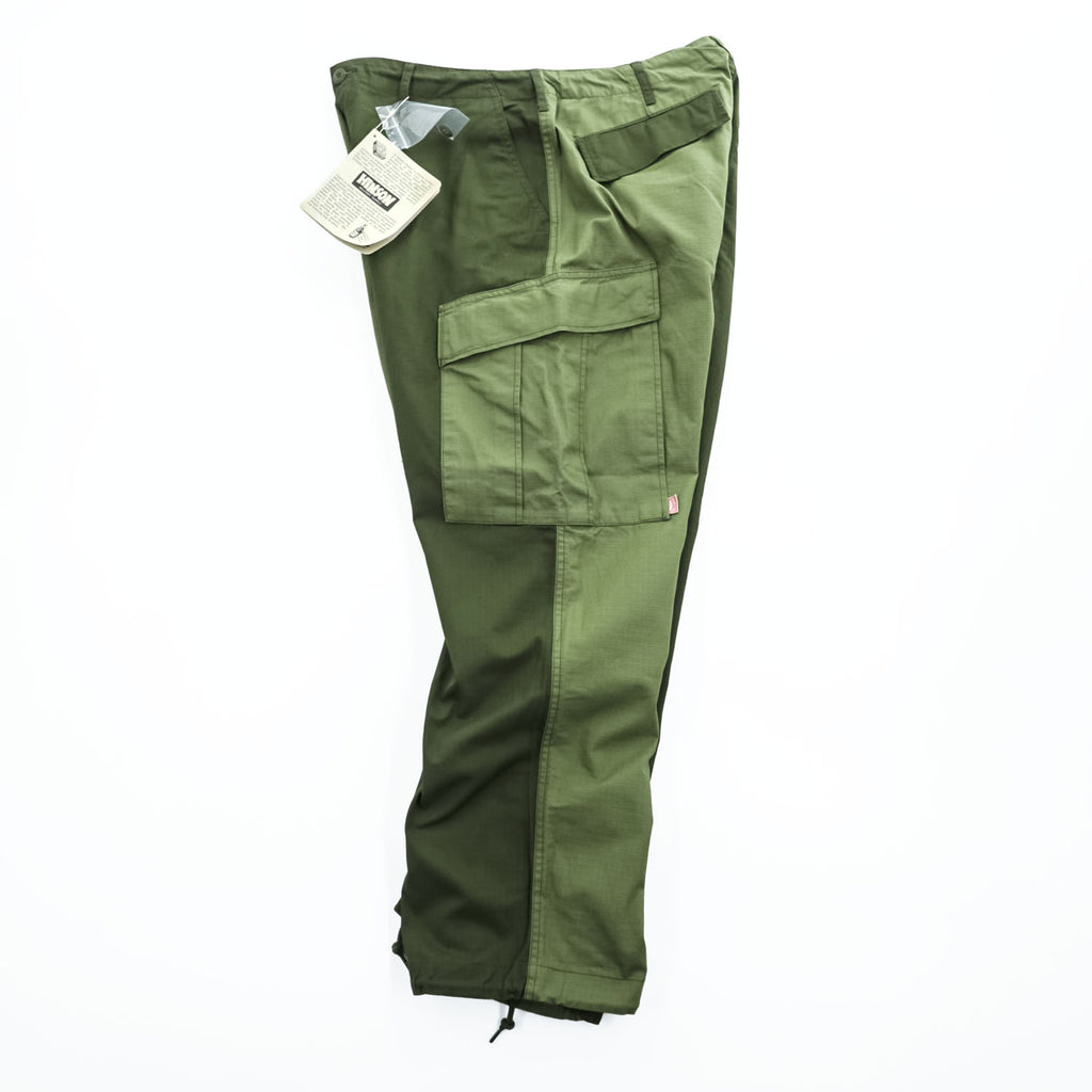 HINSON 26SS FREAK'S STORE 別注 6ポケット カーゴパンツ L リップストップ カラーブロック ドローコード 203-1421 未使用品