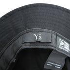 Y's (Yohji Yamamoto) × NEW ERA バケットハット M/L ブラック コットン YE-H12-092