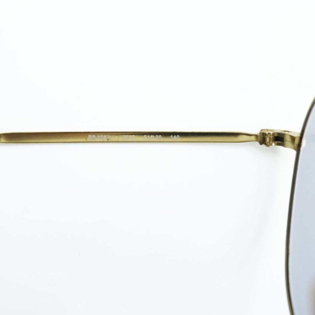 Ray-Ban サングラス ラウンド ボストン ROUND METAL ゴールド ベッコウ カラーレンズ 3582V 2945 51_20 140