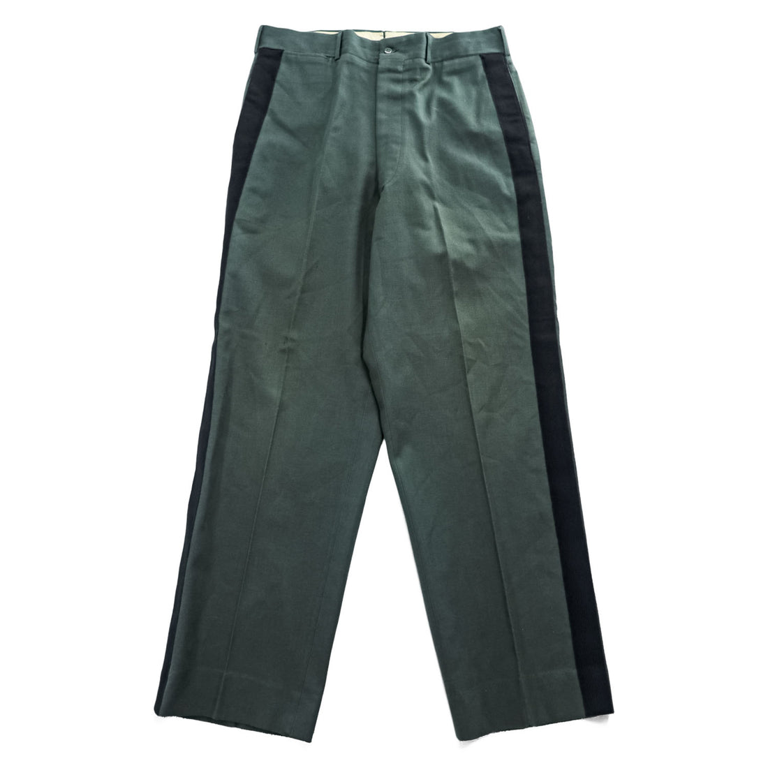 US ARMY 50年代 米軍 ヴィンテージ オフィサーパンツ トラウザーズ スラックス パンツ L サイドライン 側章 CONMARジップ C-3268 8405-286-5209 ミリタリー