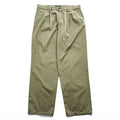 DOCKERS ( Levi's )  2タック ワイド チノパンツ L ベージュ プリーツ SIGNATURE KHAKI CLASSIC FIT